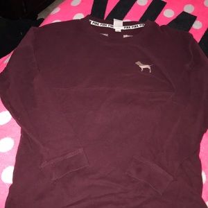 PINK oversized sweatshirt/shirt